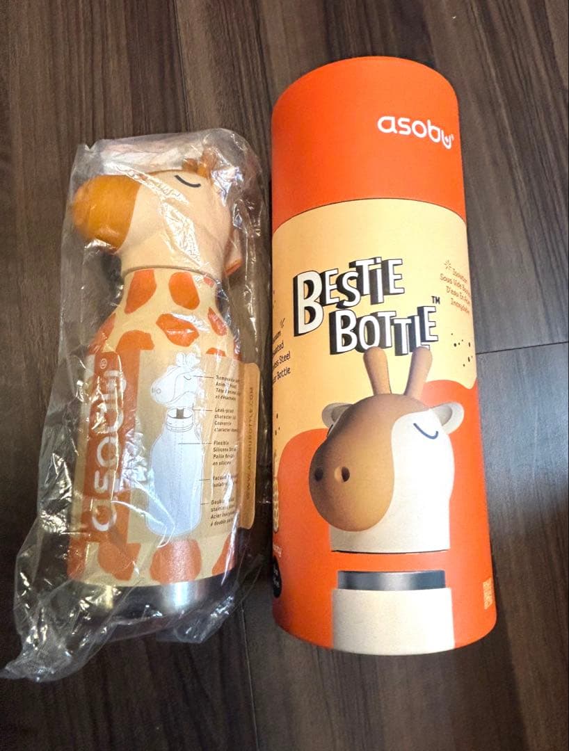 【新品未使用】Asobu BESTIE キリン型水筒 460ml