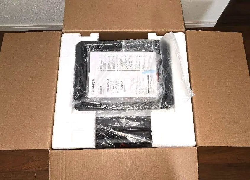 SHARP RE-WF185ブラックオーブンレンジ