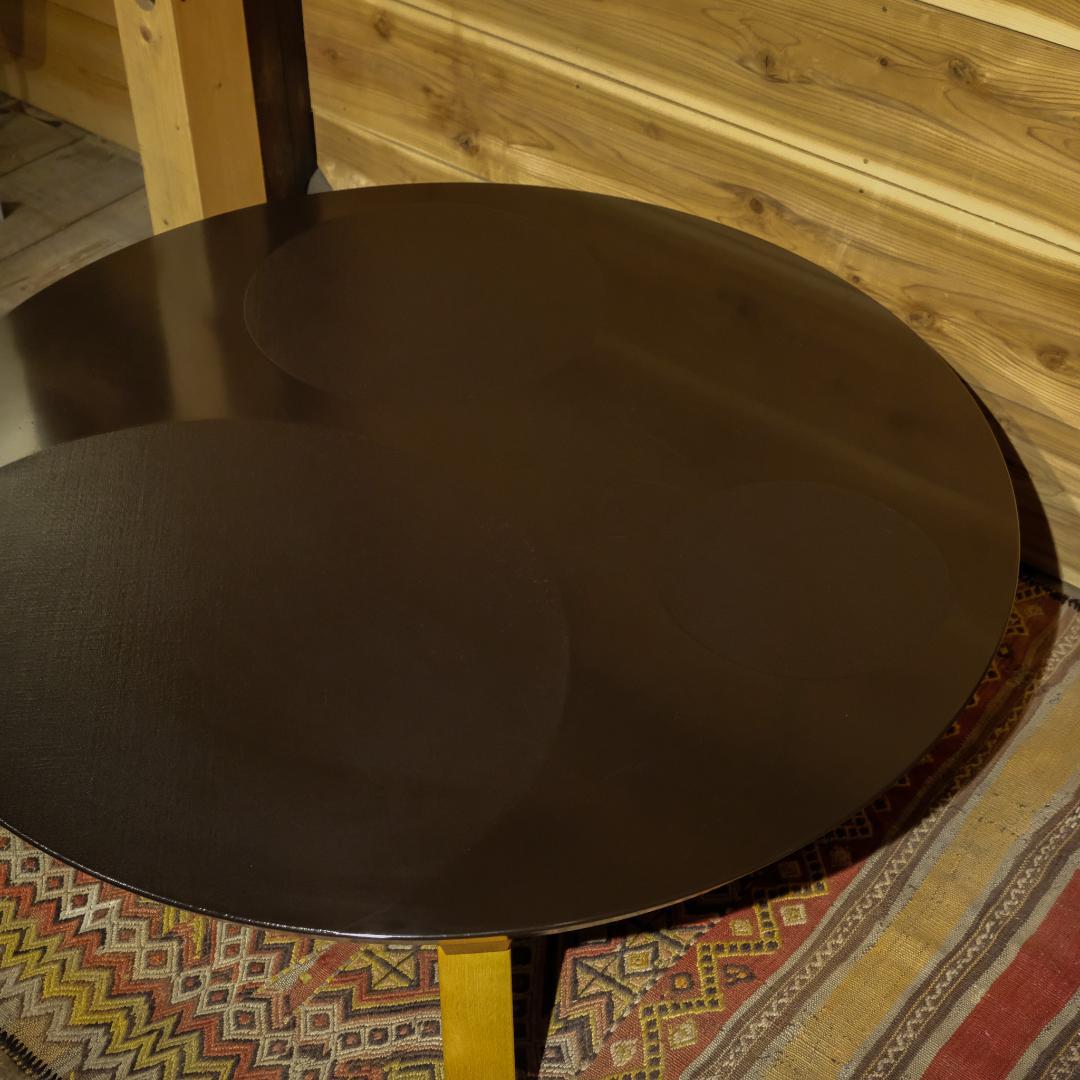 MORISHIGE モリシゲ 3.7丸 AZUMI リビングテーブル 座卓