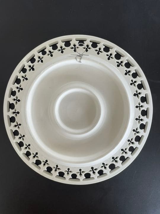 伊藤剛俊　壁飾り　金彩　プレート　透彫　金彩透彫菓子皿