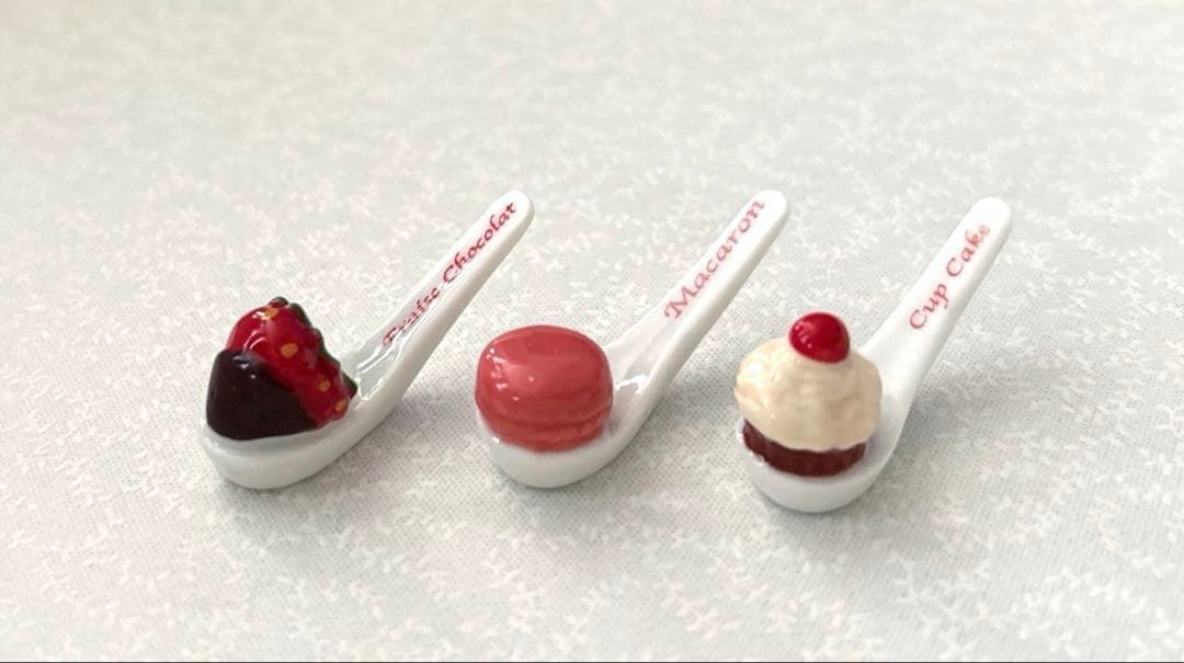 フェーヴ　スプーンとケーキ　コンプリート フランス製