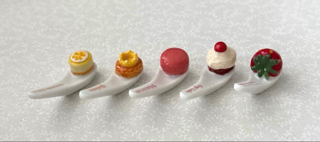 フェーヴ　スプーンとケーキ　コンプリート フランス製