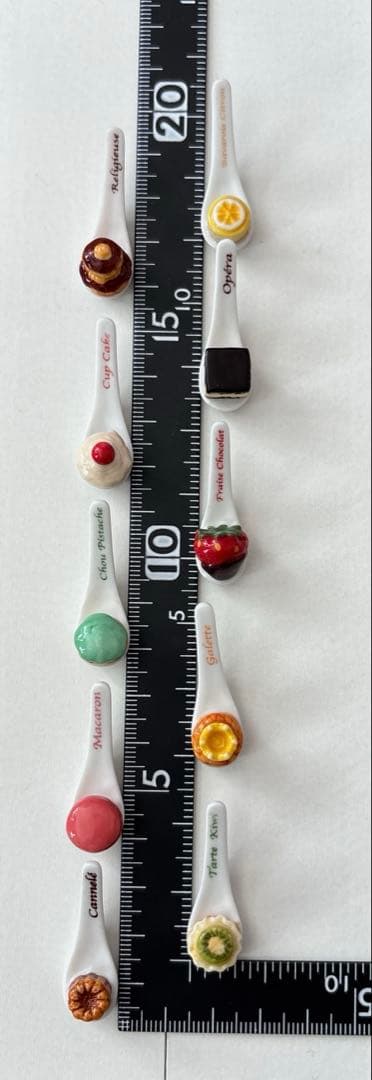 フェーヴ　スプーンとケーキ　コンプリート フランス製