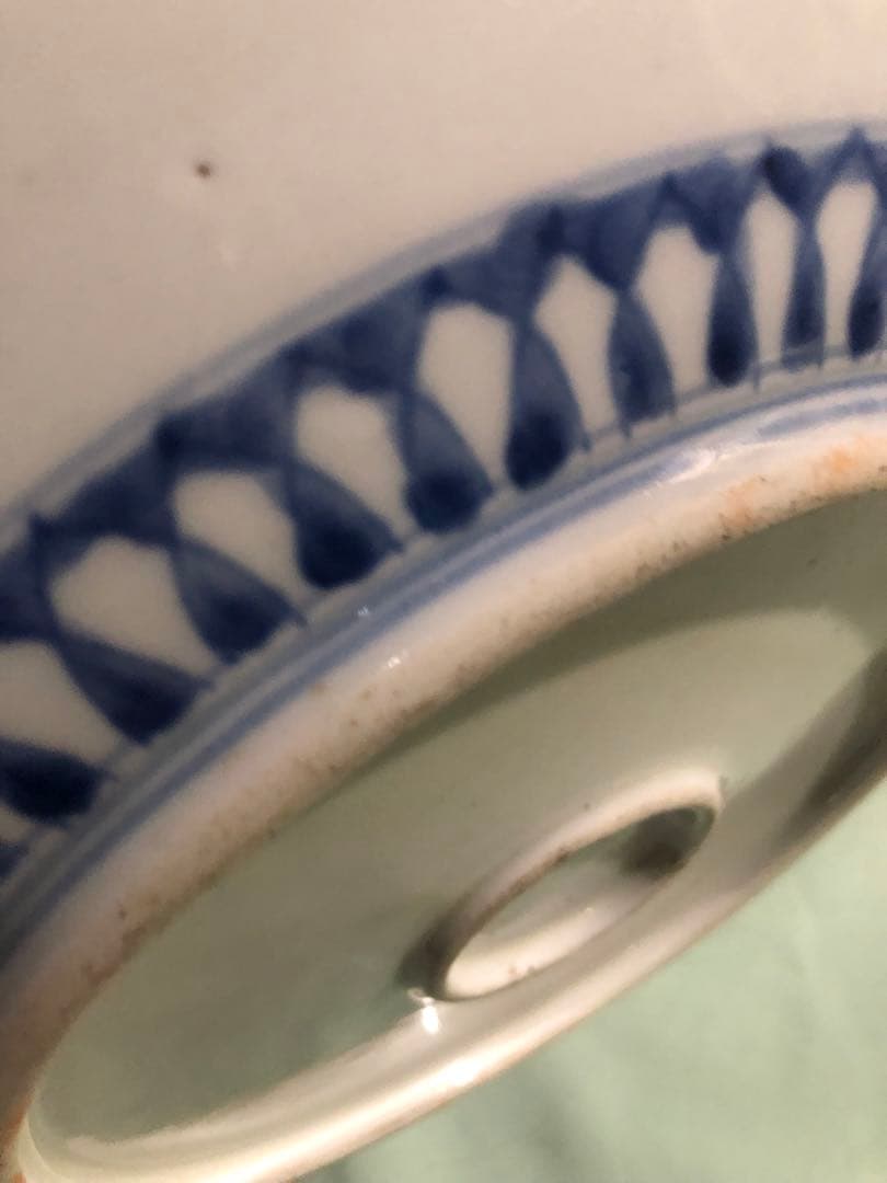 古伊万里焼 大皿 直径27.6cm 伝統模様 状態良好 送料込み