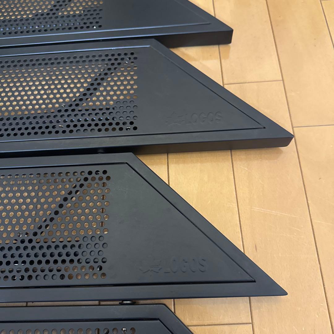 LOGOS アイアン囲炉裏テーブル　黒