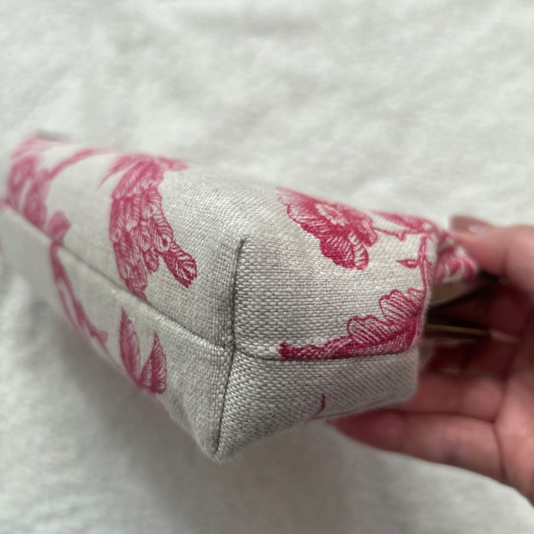 nanna 鳥と花のがま口財布