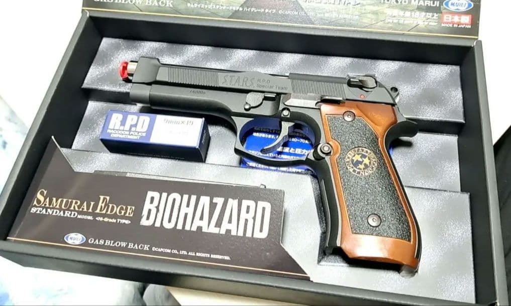 【ほぼ未使用】東京マルイ サムライエッジ ハイグレード ガスブロ エアガン