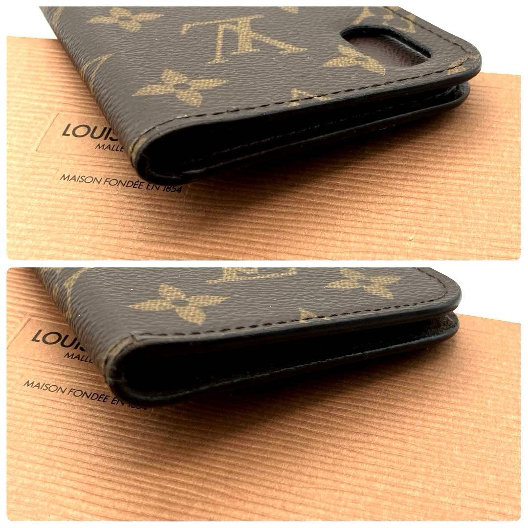 ルイヴィトン モノグラム iPhone X XS フォリオ M63443 美品