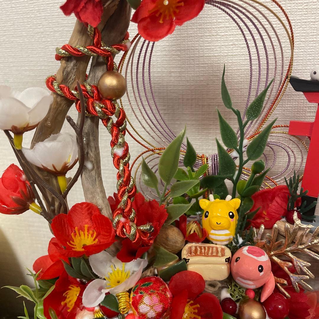 【一点もの】としごママさま専用☆1月の飾り