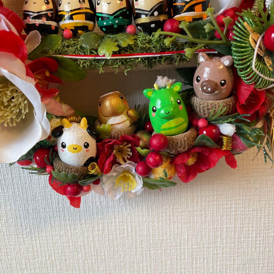 【一点もの】としごママさま専用☆1月の飾り