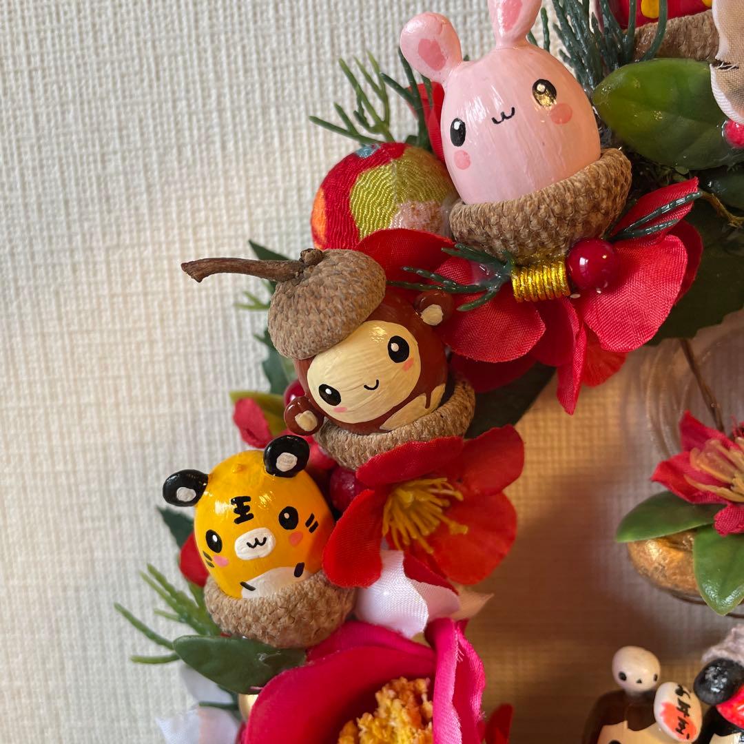 【一点もの】としごママさま専用☆1月の飾り