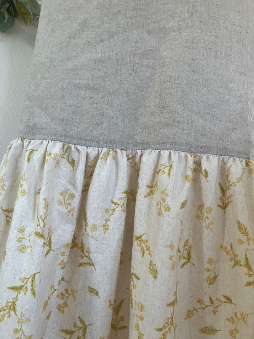 サイドリボン　エプロン