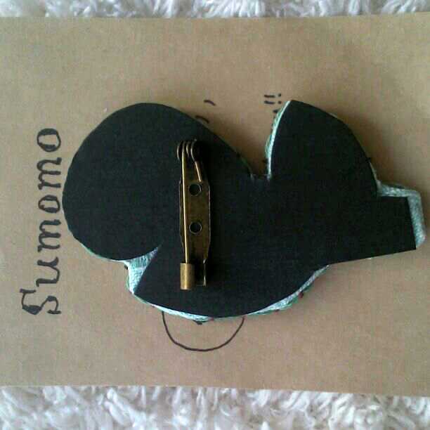 【準備中】ブローチorワッペン    花