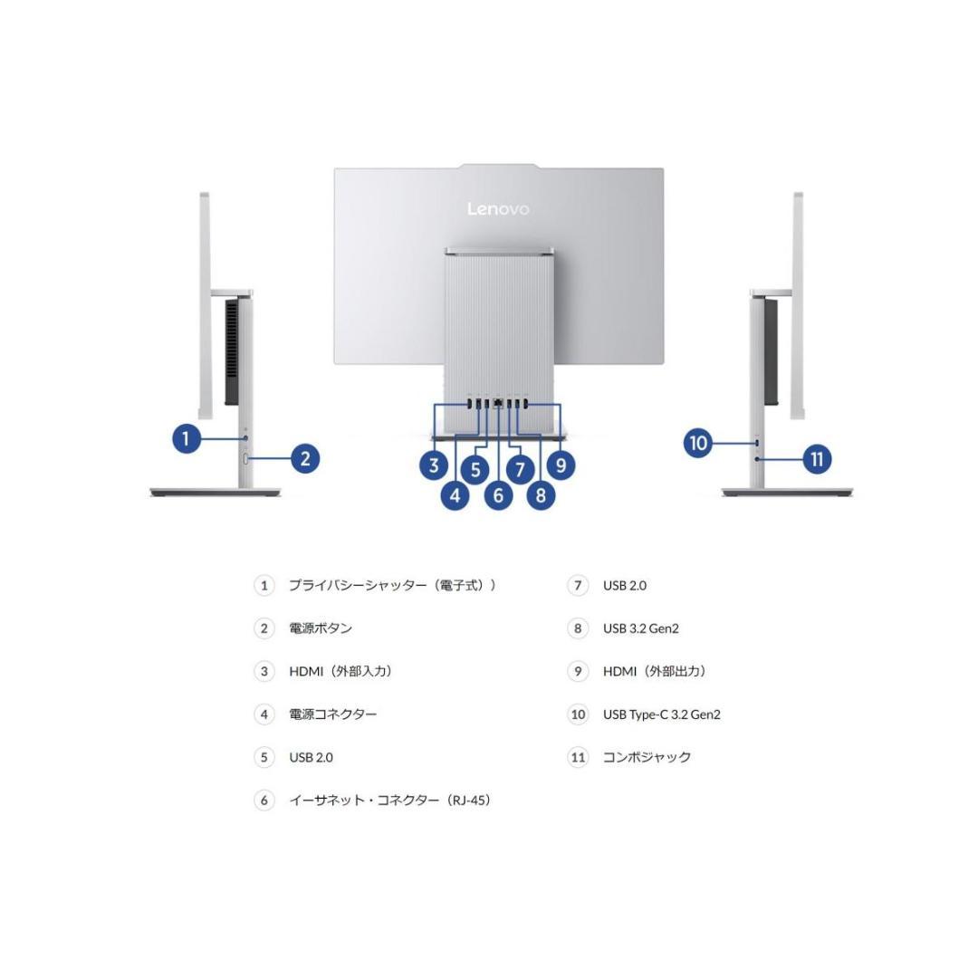 【Lenovo】F0HN007XJP IdeaCentre AIO 24IRH9