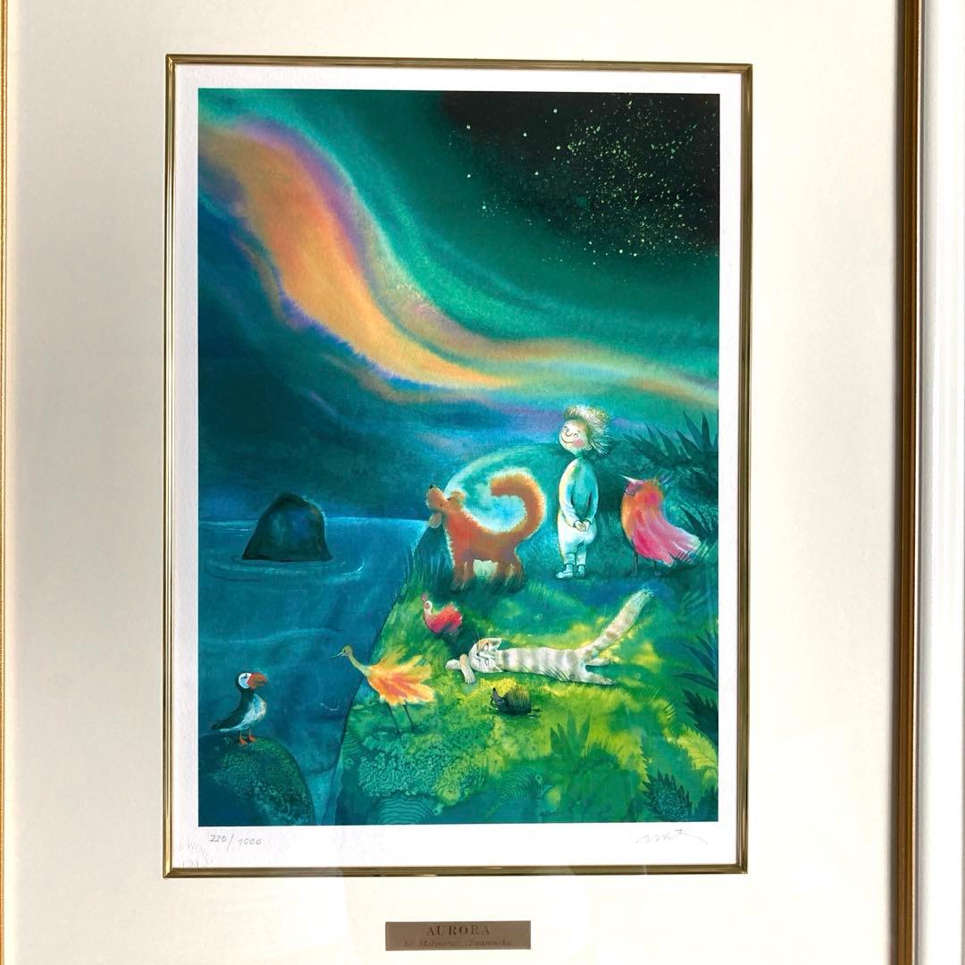 期間限定値下　AURORA 版画　絵画