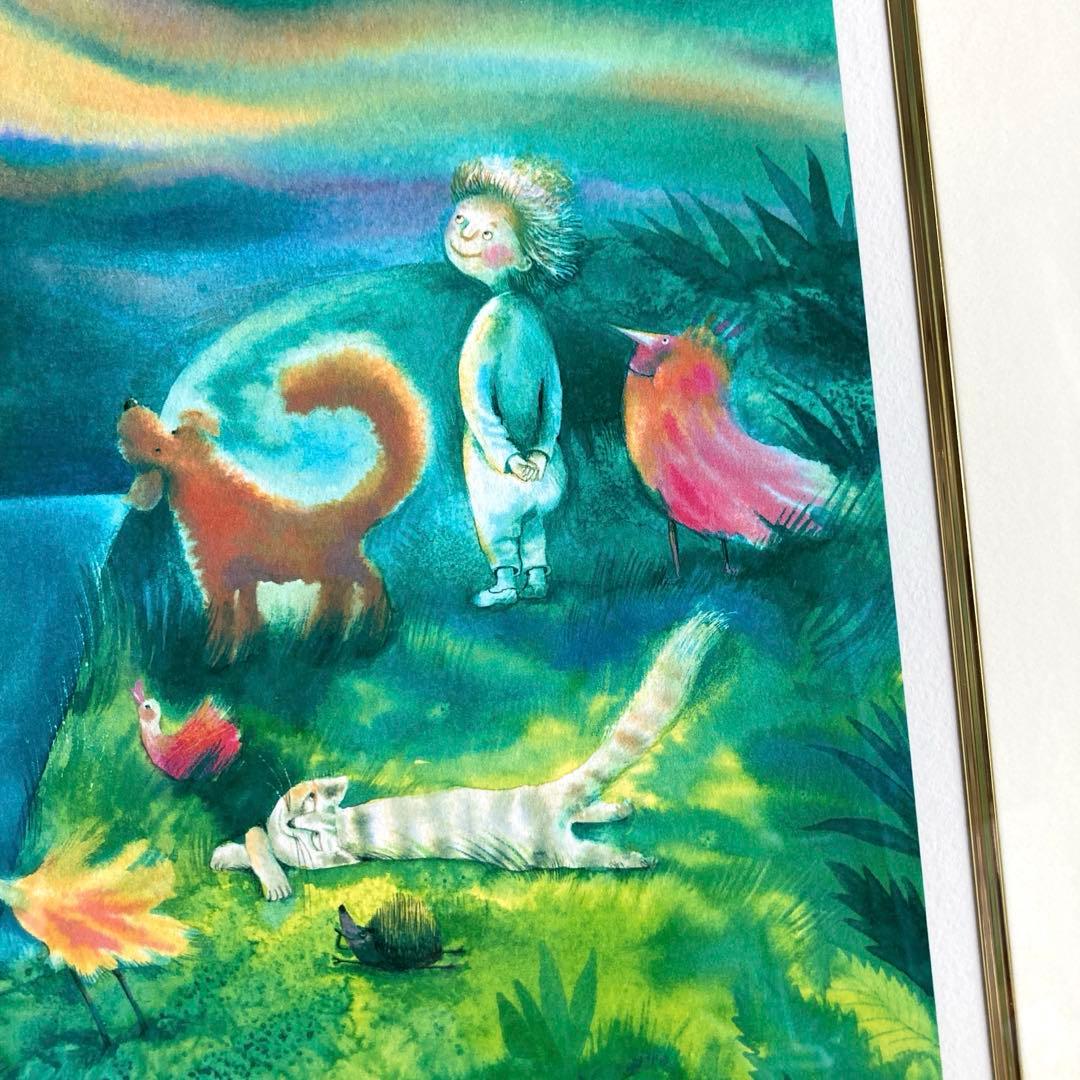 期間限定値下　AURORA 版画　絵画