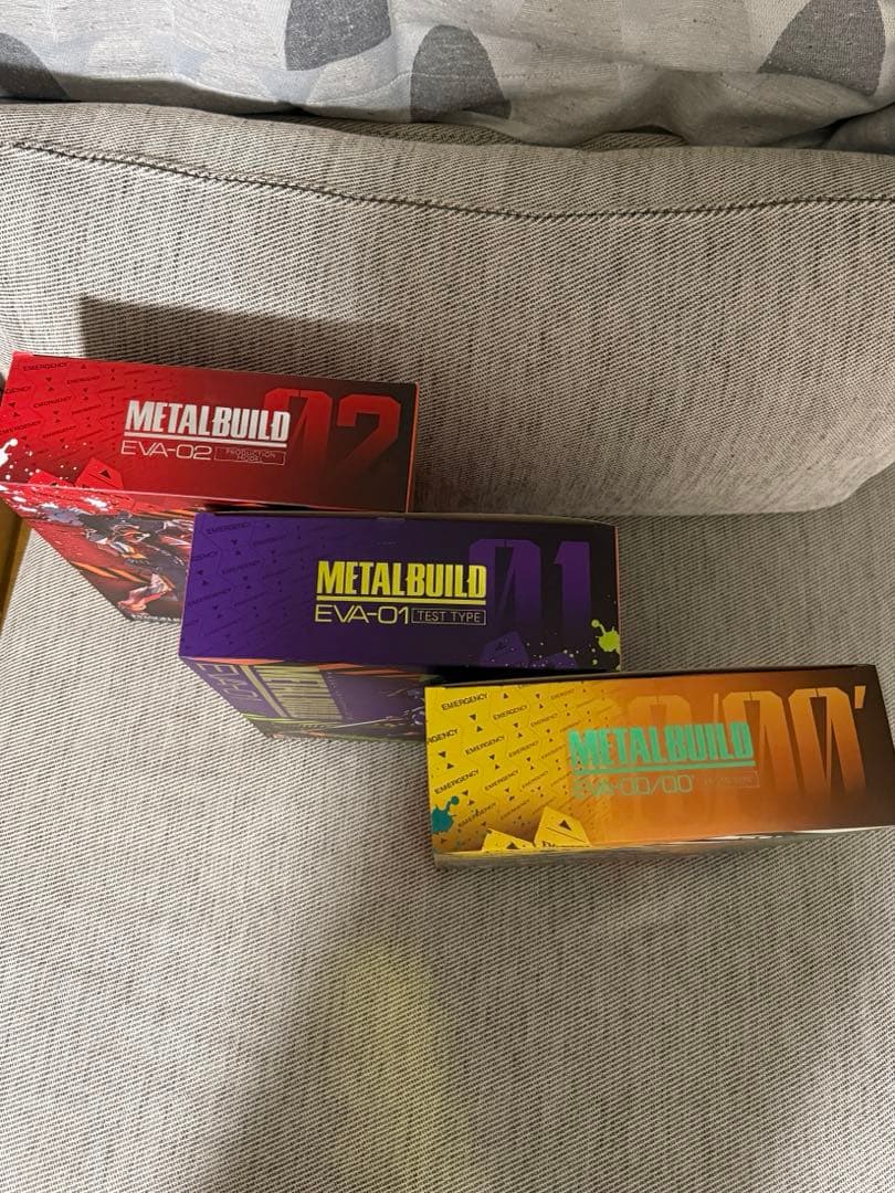 メタルビルド エヴァンゲリオン 零号機 初号機 弐号機 セット