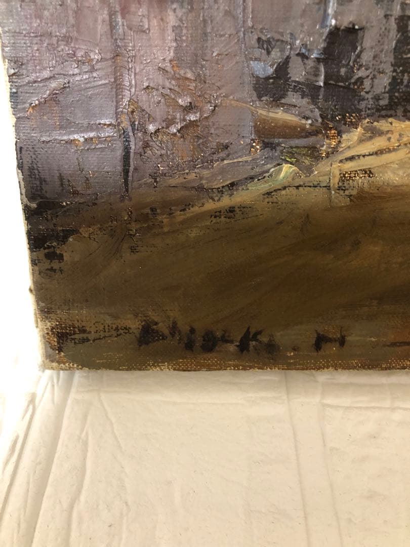 油絵（0メートル地帯）Ｆ4