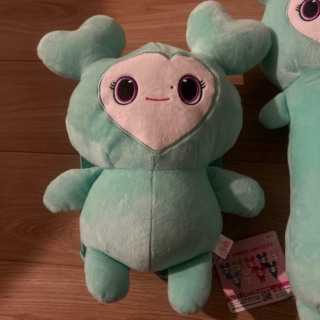 【未使用】2点TWICE ミナ　ミブリー gigoリュック&のびふにゃぬいぐるみ
