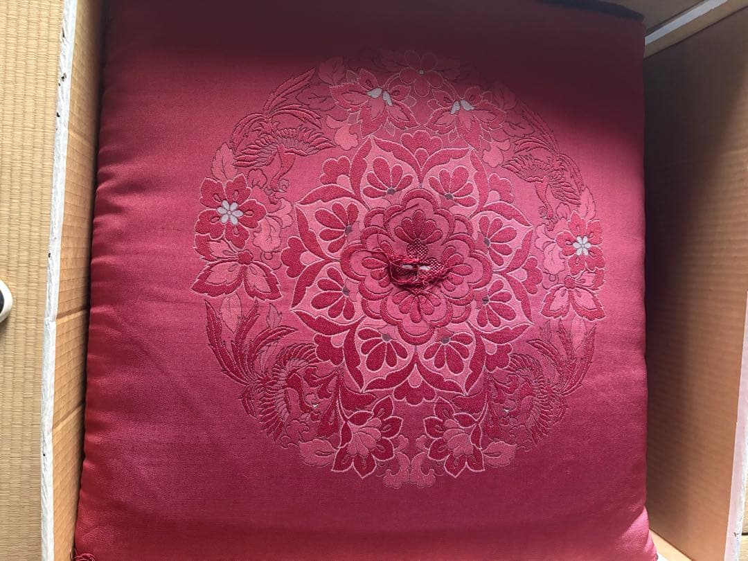 高級座布団5枚セット　昭和レトロ