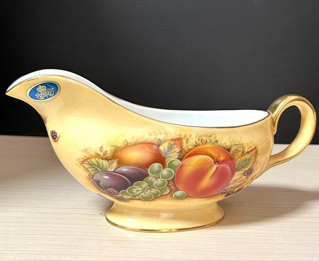 エインズレイ　オーチャードゴールド　ミニベース　ソースポート2点セット