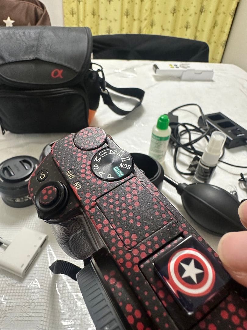 美品】SONY α6300 望遠レンズ 一眼カメラ 本体 バッグ SD