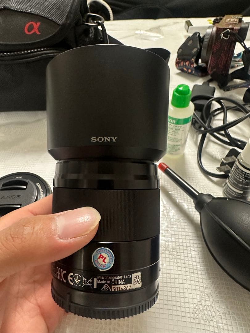 美品】SONY α6300 望遠レンズ 一眼カメラ 本体 バッグ SD