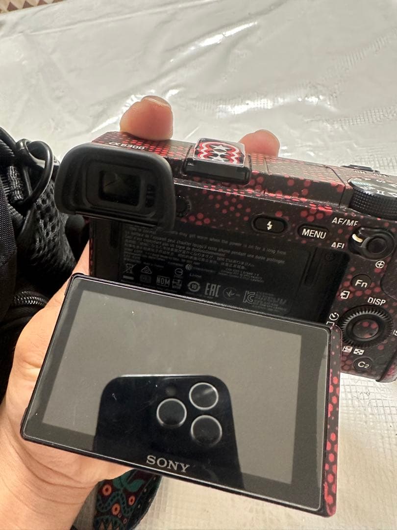 美品】SONY α6300 望遠レンズ 一眼カメラ 本体 バッグ SD