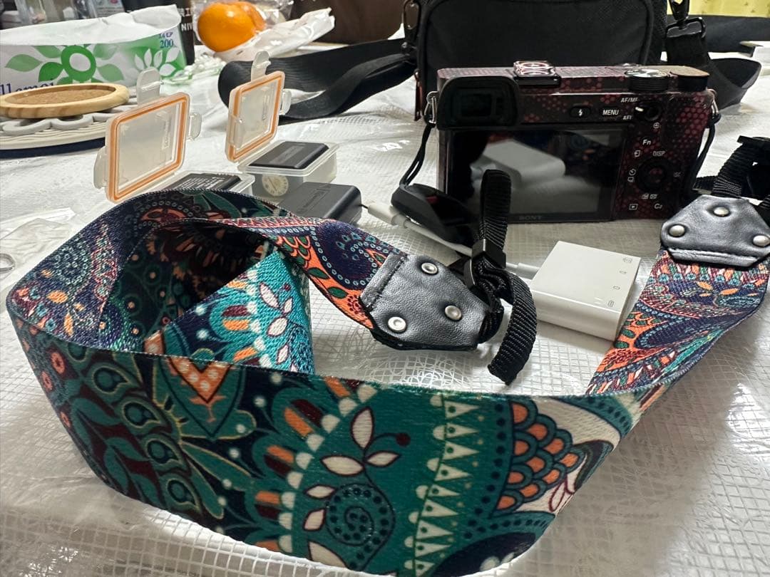 美品】SONY α6300 望遠レンズ 一眼カメラ 本体 バッグ SD