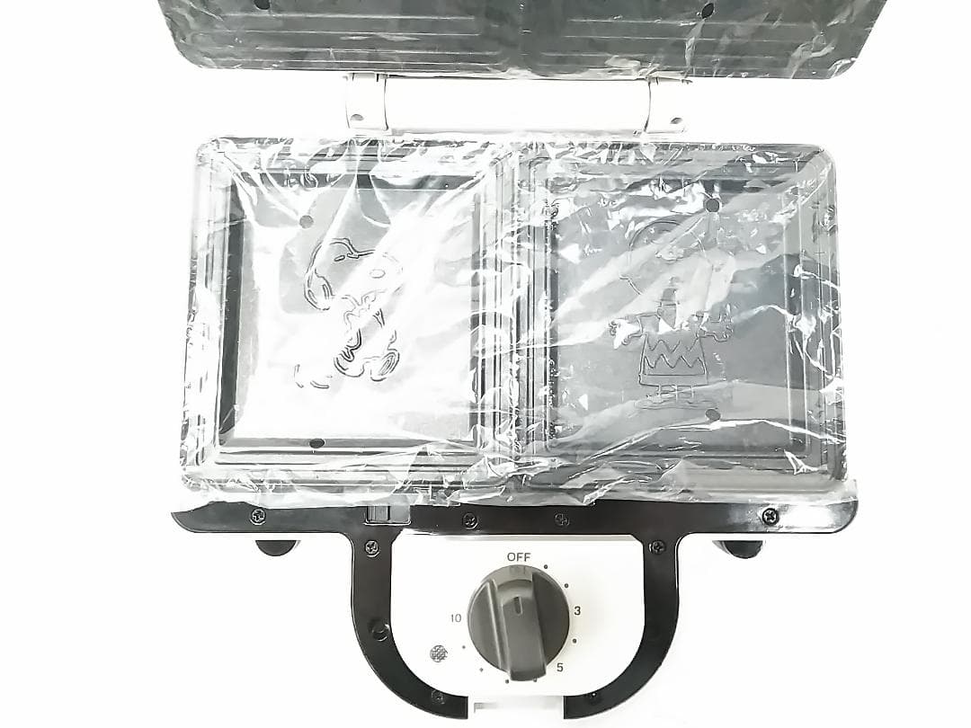 未使用 ブルーノ ホットサンドメーカーダブル BOE069-ECRU ●