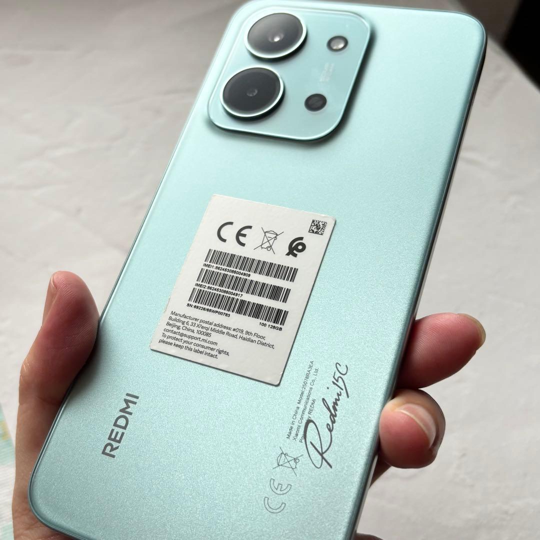 スマートフォン本体 Redmi 15C 128GB 8GB RAM