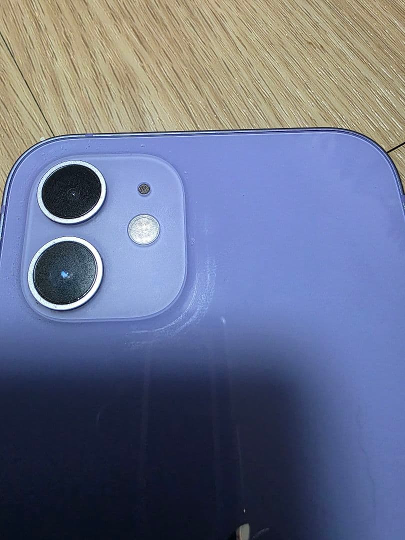 【ジャンク品】Apple iPhone 12 パープル 本体