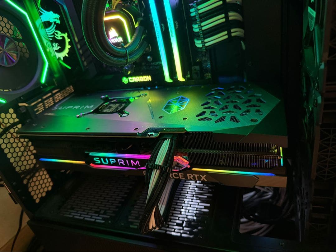 グラフィックボード・グラボ・ビデオカード MSI GeForce RTX 4070 Ti SUPRIM X 12G