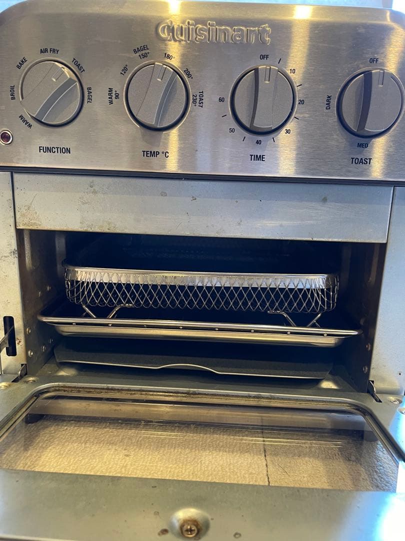 Cuisinart ノンフライオーブントースター　エアフライヤー　TOA-28J