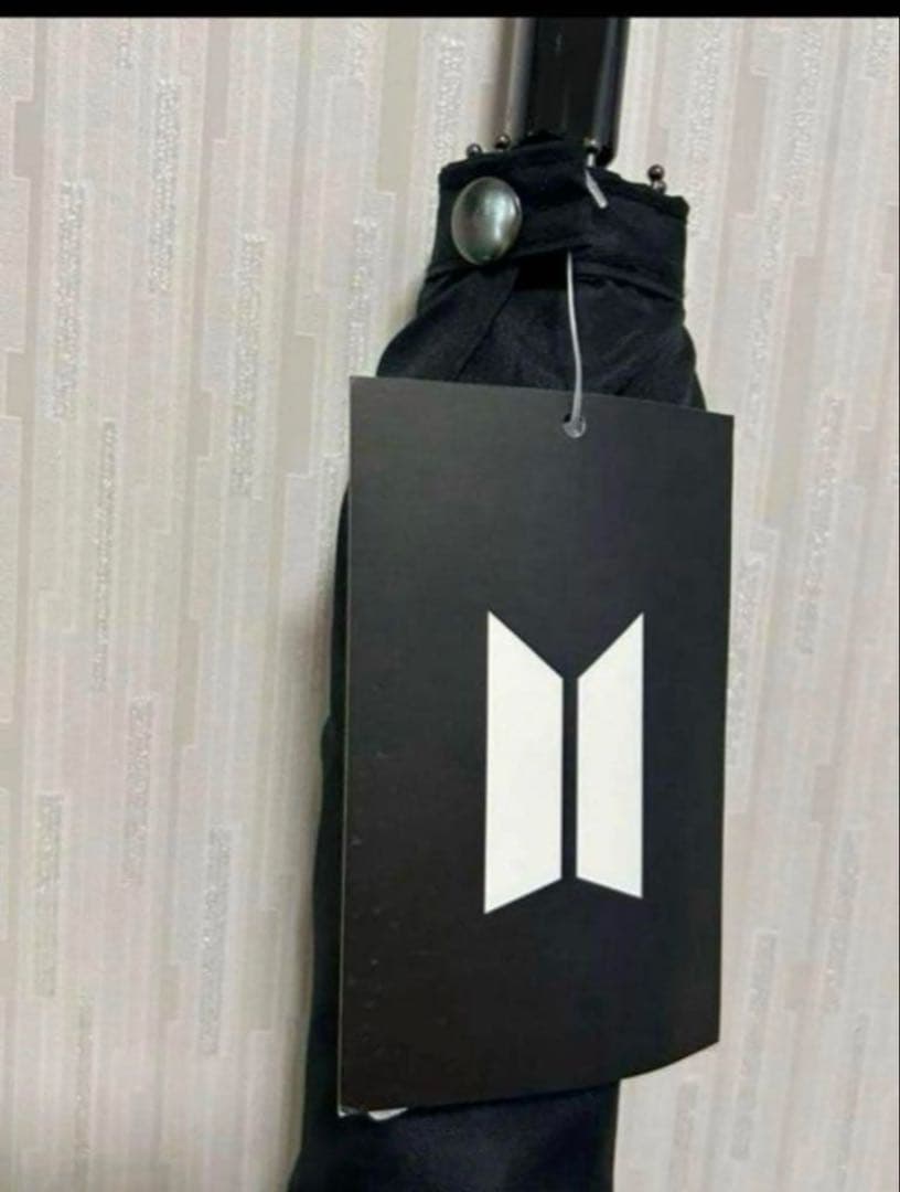 BTS 日本公式FC購入　ジャンプ傘(カバー付き)黒　レアです