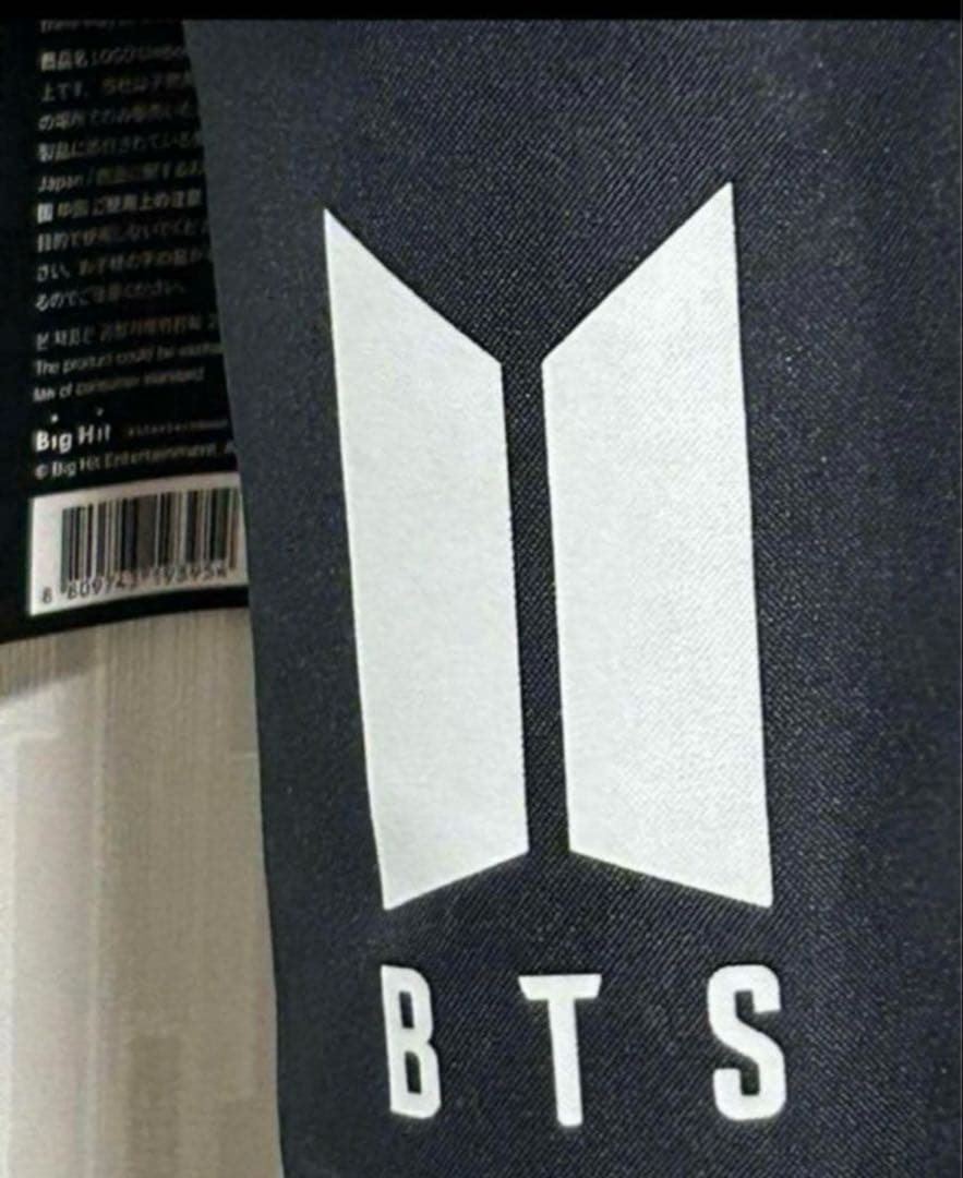 BTS 日本公式FC購入　ジャンプ傘(カバー付き)黒　レアです