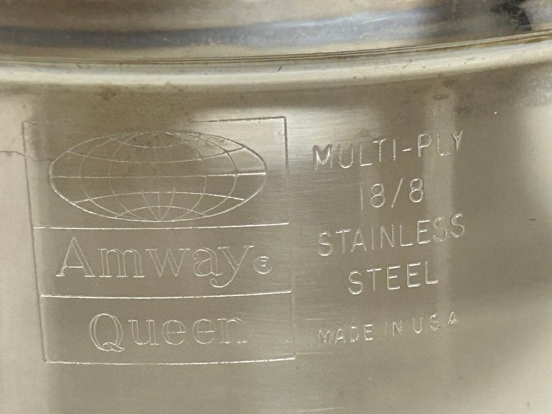 ミルクティー ♪アムウェイ ソースパンセット 無水鍋 IH対応♪