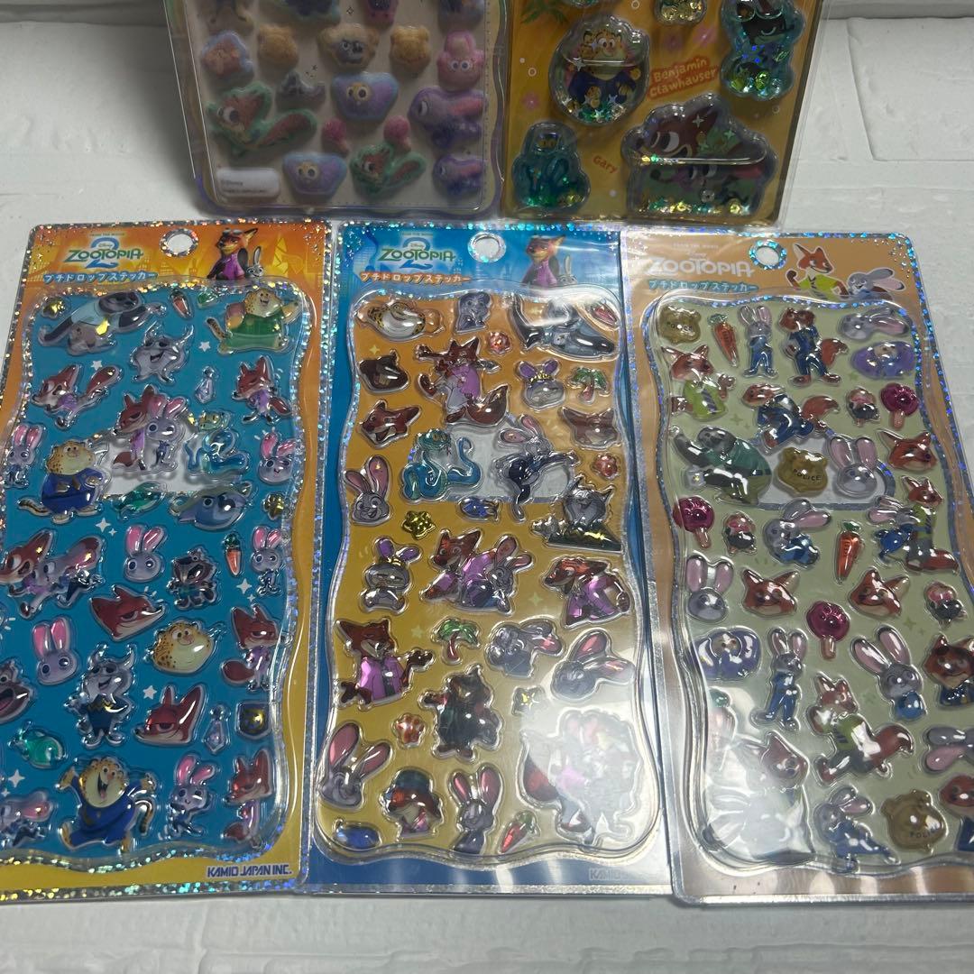 『正規品・新品未開封品』ズートピアシール5種セット