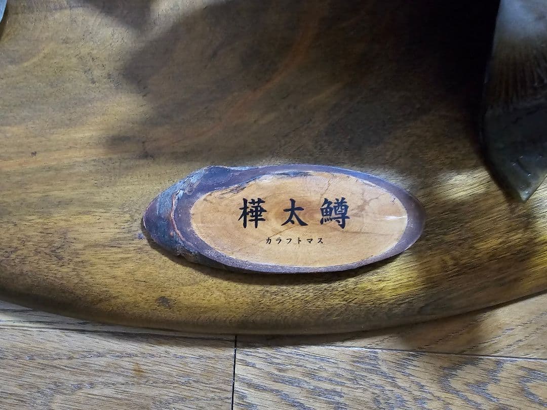 【お気軽にコメントください】カラフトマス剥製