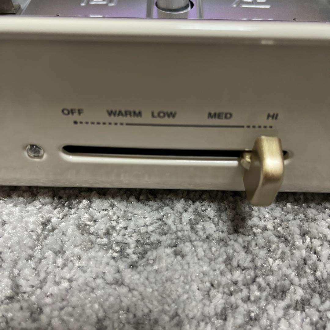 【未使用級】BRUNO コンパクトホットプレート　ホワイト3点セットBOE021