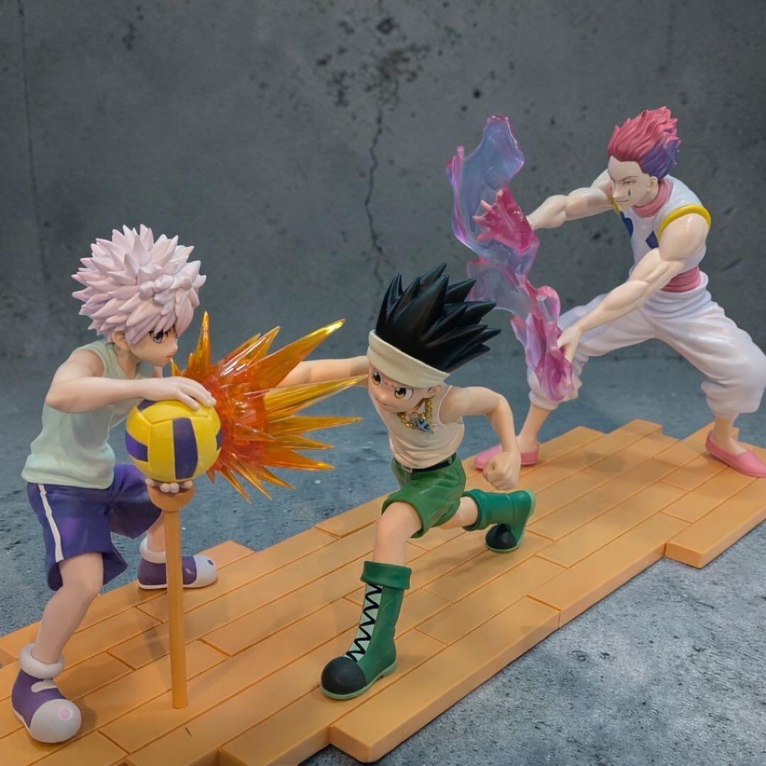 HUNTER×HUNTER フィギュア ゴン キルア ヒソカ G.I.編　3種
