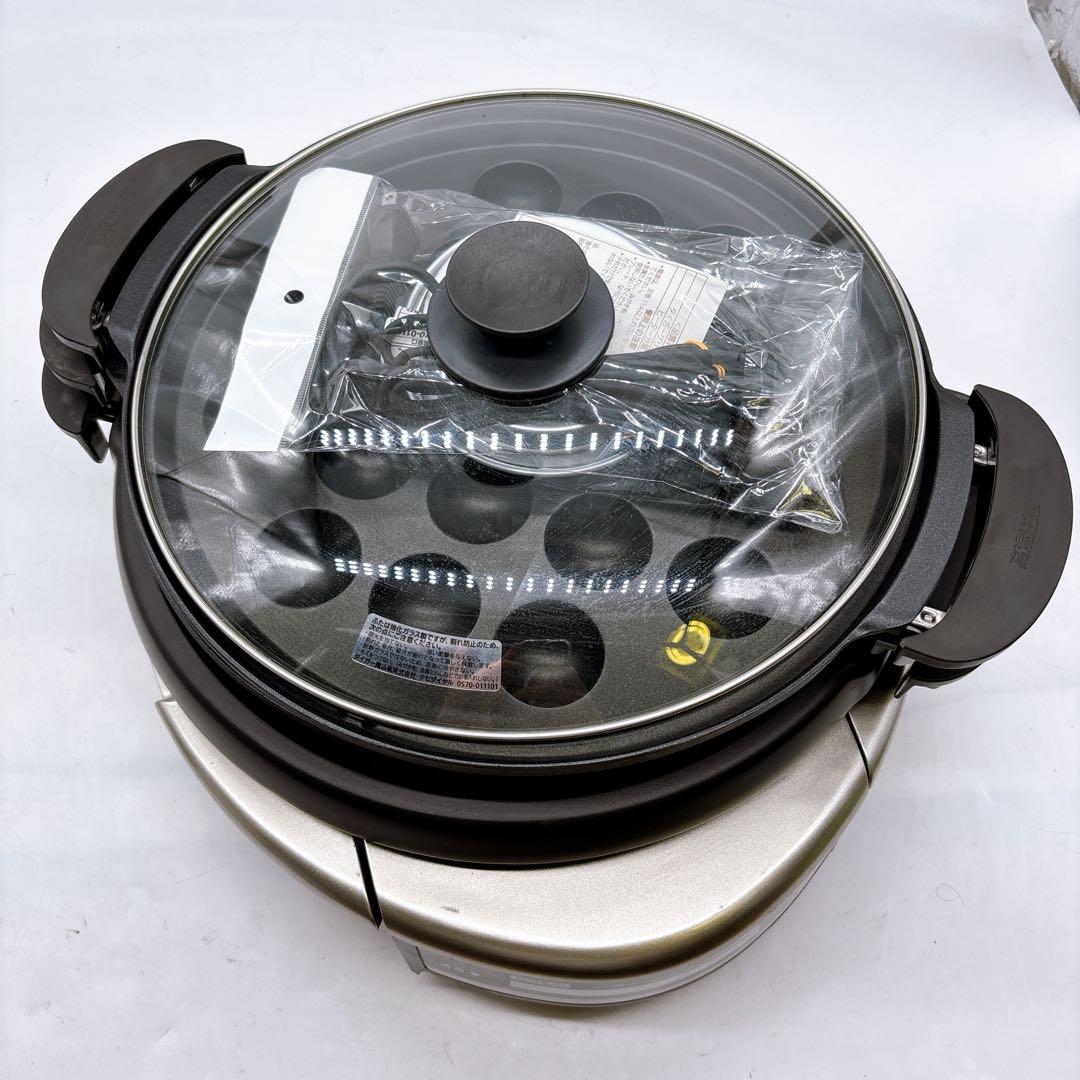 タイガー魔法瓶　グリル鍋　 たこ焼き、焼肉、深鍋対応 CQD-B300訳あり