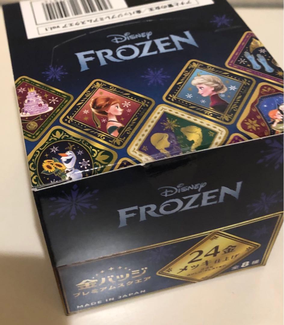 Disney アナと雪の女王 24金バッジプレミアムスクエア BOX
