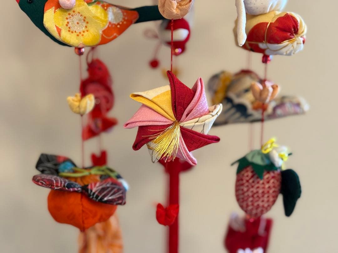 つるし雛　No.189・ひな祭り・桃の節句・さげもん吊るし飾り・初節句飾り