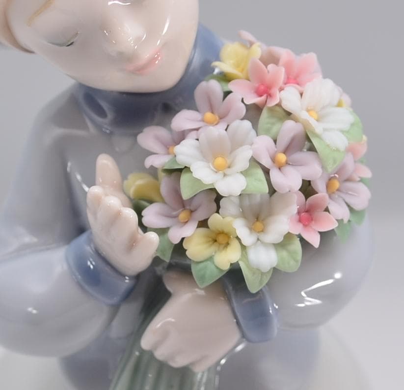 花開く時　＃6869　No.2　★リヤドロ　スペイン　ポーセリン　ヴィンテージ