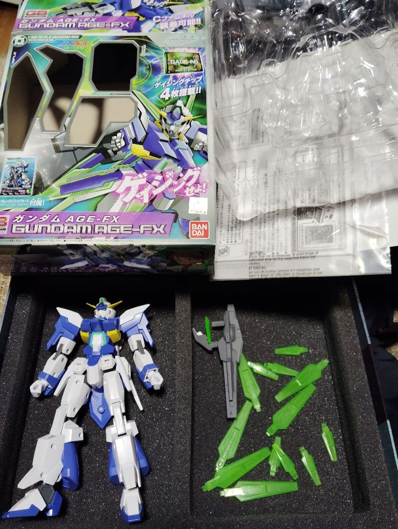 ゲイジングビルダー　ガンダムＡＧＥーＦＸ　＋　持ち運びＢＯＸ