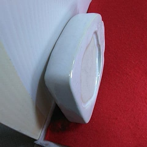 ７９１変わった 白硯 いかがですか 縦13,5cm✕横12cm✕高さ3,5cm
