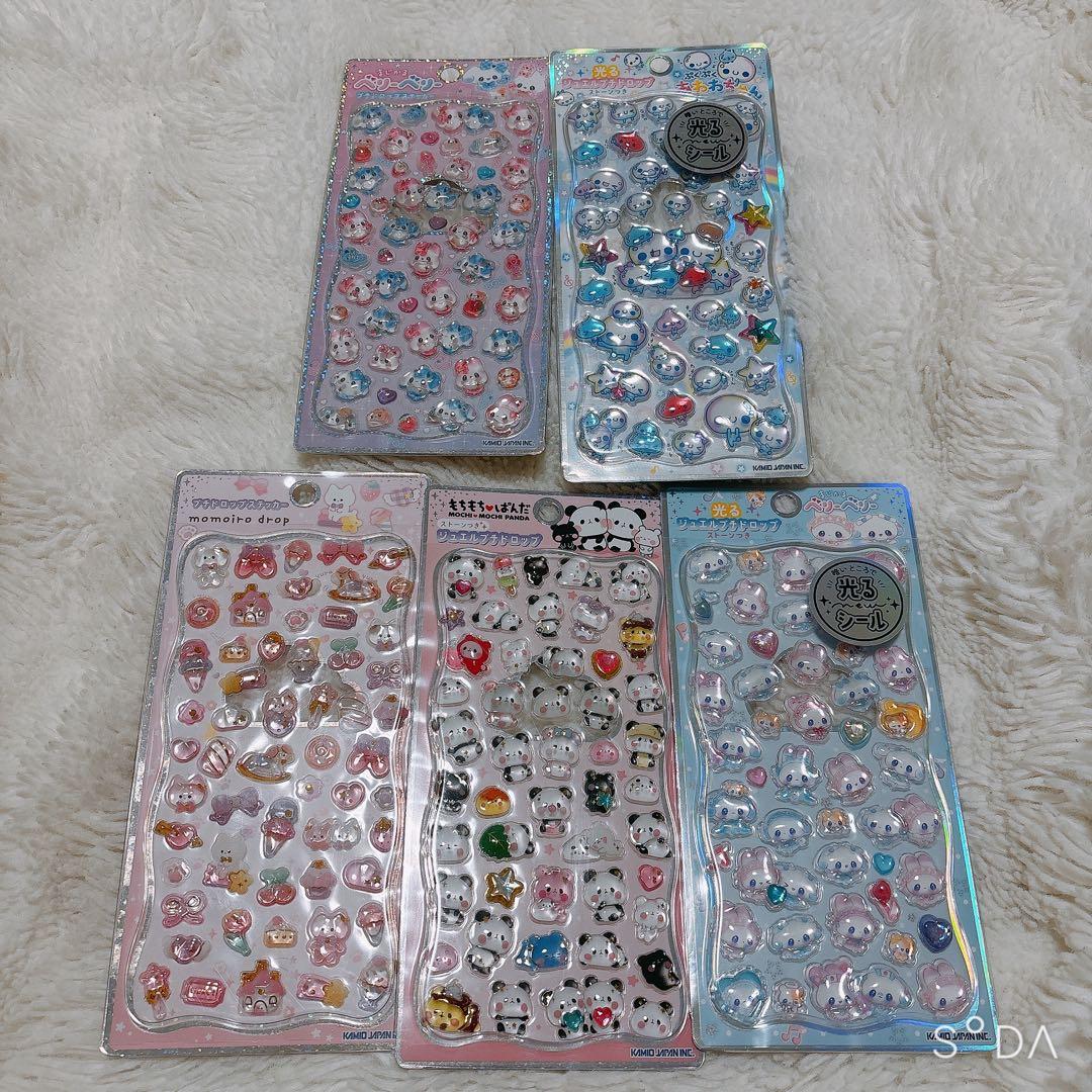 大人気 うるちゅるポップシール プチドロ 大人の図鑑シール 50点セット