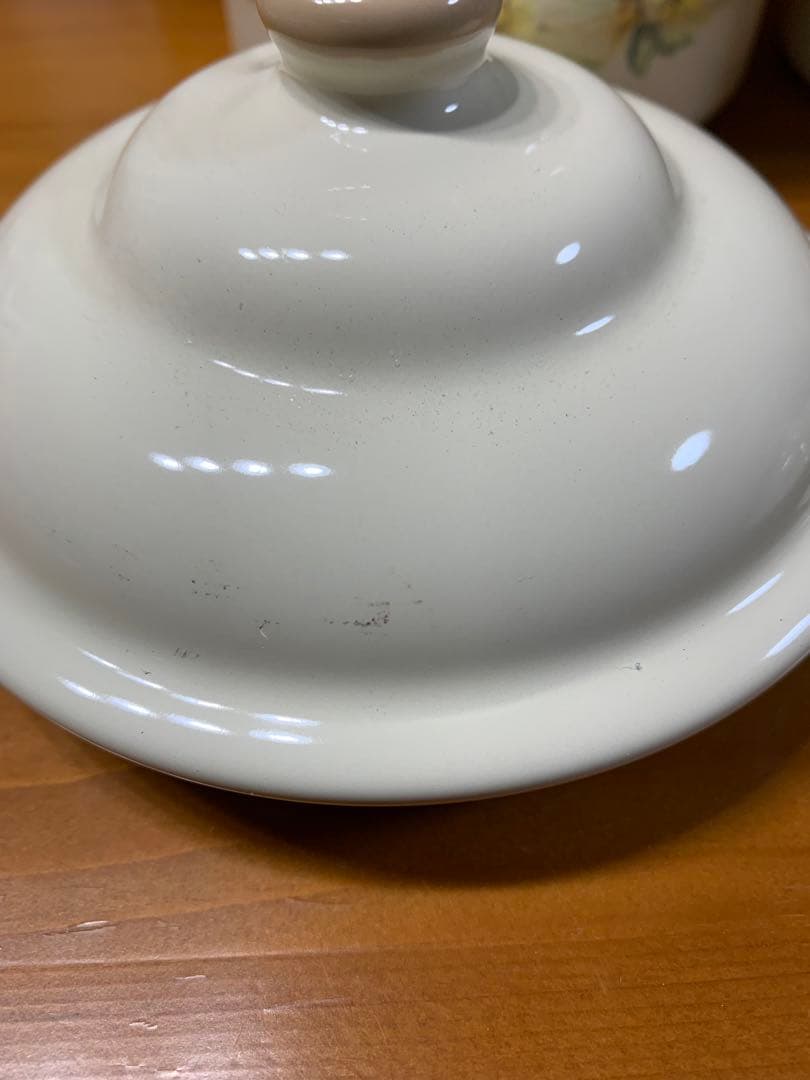 イマン　マーサ　ホーロービードキャニスター3個セット　マーガレット