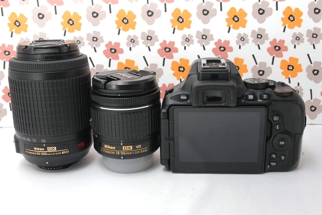 ❤Nikon D5600❤超高画質❤Wi-Fi＆Bluetooth転送❤美品❤